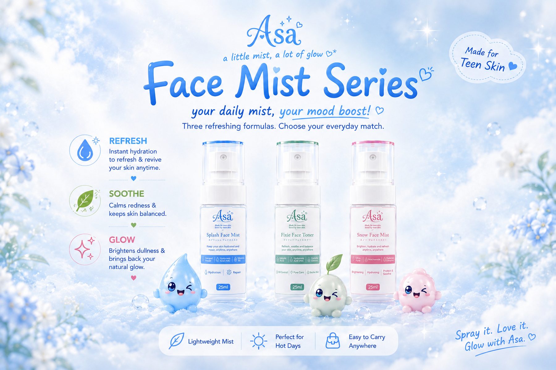 ASA Face Mist Series