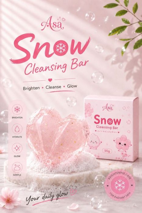 Asa Snow Cleansing Bar 50g